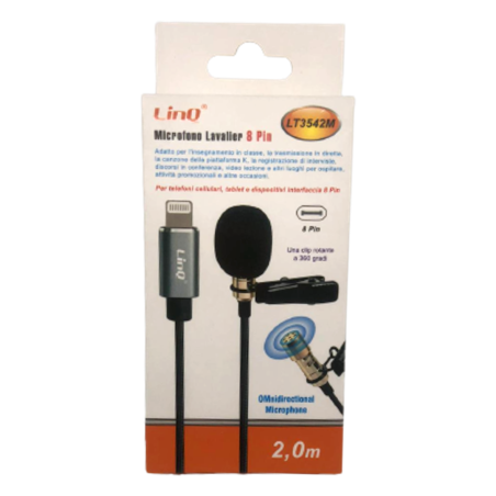 Câble Micro-cravate Lightning 2M LinQ LT3542M | Smarty Paris